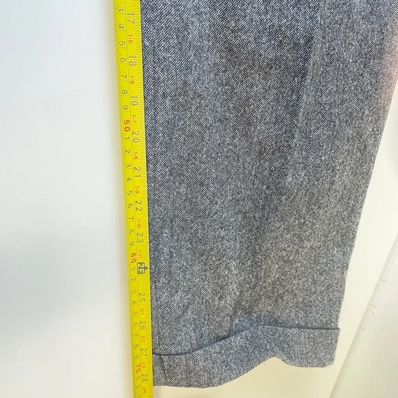 Lauren Ralph Lauren Wool Plaid Pleated Trouser Pant Gray SZ 12 - Picture 11 of 11